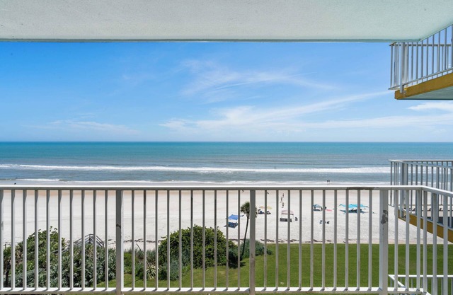 Smyrna Beach Club 703 spacious beach front condo