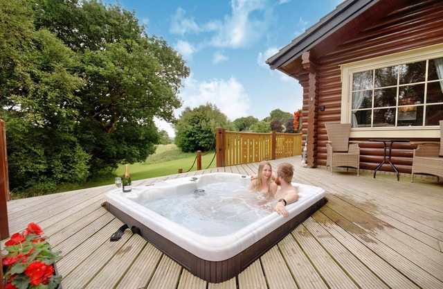 Solitude - 5 Star - Pet Friendly - Hot Tub - Scandinavian Log Cabin