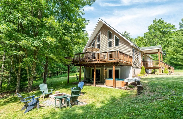 Solitude | Pet Friendly, Woods, Fire Pit, Deck!