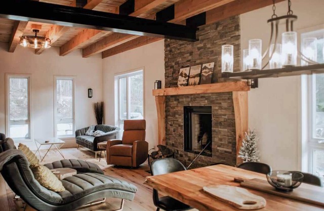 Spa, Firepit & Nature - Chalet de la Colonie