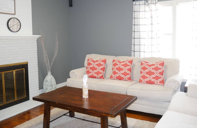 Spacious 2BR Farmhouse with work desk & W/D