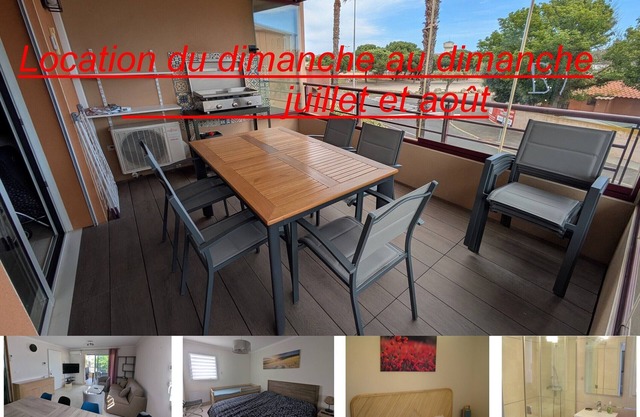 Spacious apartment with large balcony