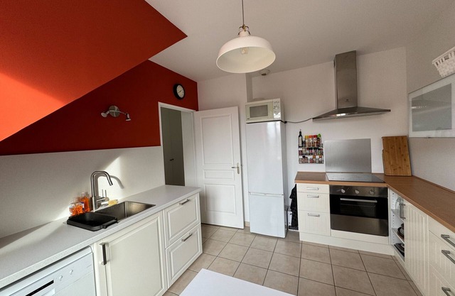 Spacious flat with terrace