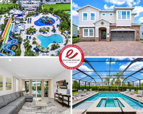 Spacious Home With Private Pool Near Disney With Waterpark & Resort Access At Encore Resort - 7720Ff
