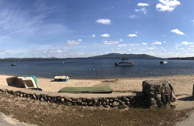 Spacious lakefront condo with beach - fall 2025 weekends available!