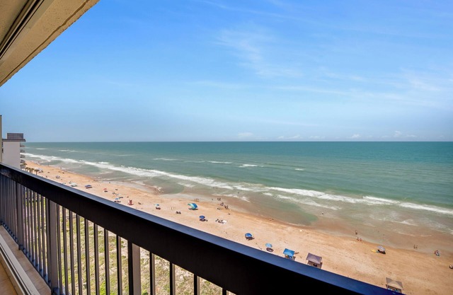 SPACIOUS OCEANFRONT CONDO WITH SPECTACULAR VIEWS ON A NO-DRIVE BEACH