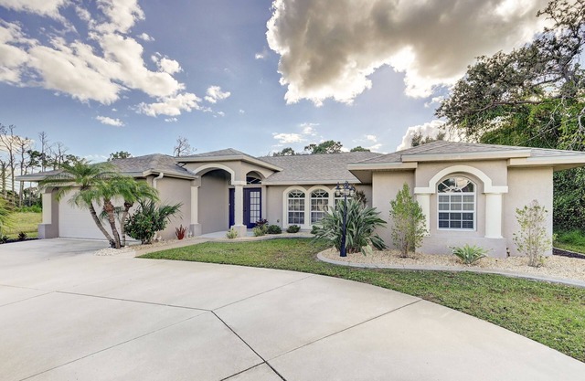 Spacious split plan 4 bed, 3 bath luxury home with private sunny deck and pool.