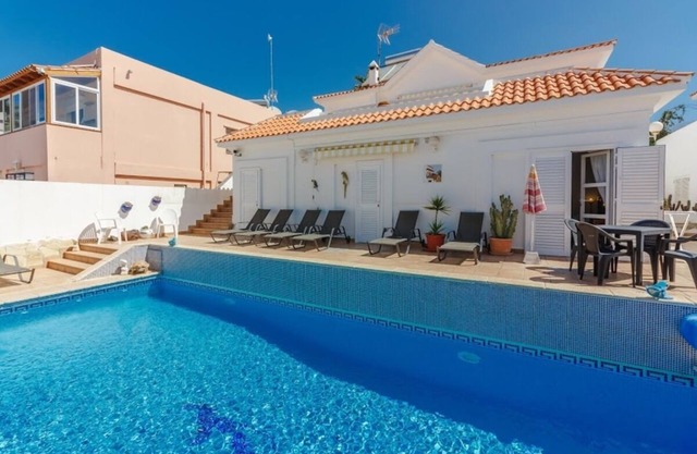 Spacious villa with a pool