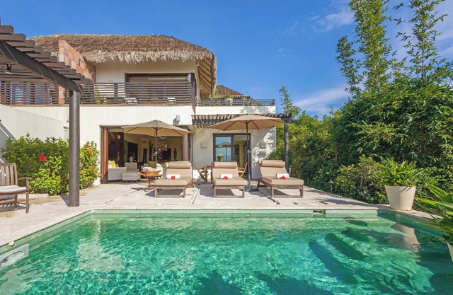 Spectacular corner villa at PortaFortuna, Punta Mita - golf cart, pool & hot tub