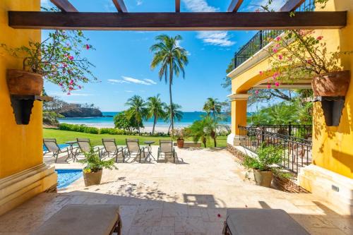 Spectacular Mediterranean-Style Mansion with Beachfront Views in Playa Flamingo