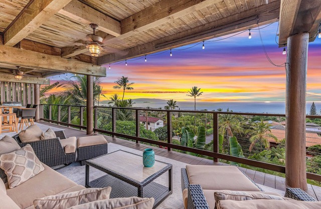 Spectacular Panoramic Ocean Views - Private Ohana - Wailea Custom Pole Home