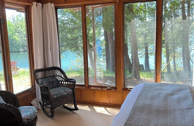Spectacular South Facing Ultimate Privacy on Jack Lake with your own Sand Beach!