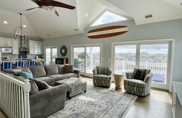 Spectacular unobstructed open bay views to enjoy from every level!
