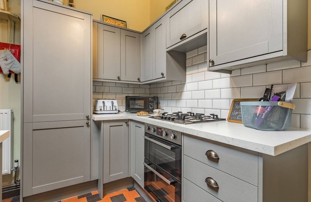 Spend an evening relaxing by the wood burner after a day exploring the local walks and attractions.