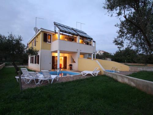 Ferienwohnung Novigrad Für Personen Schlafzimmer 