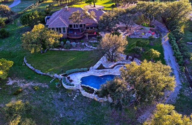 Sprawling 3 acre Hilltop Estate w/Endless Views of the Famed Texas Hill Country