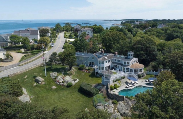 Sprawling Estate with sparkling pool, walk to beach, all overlooking the ocean!