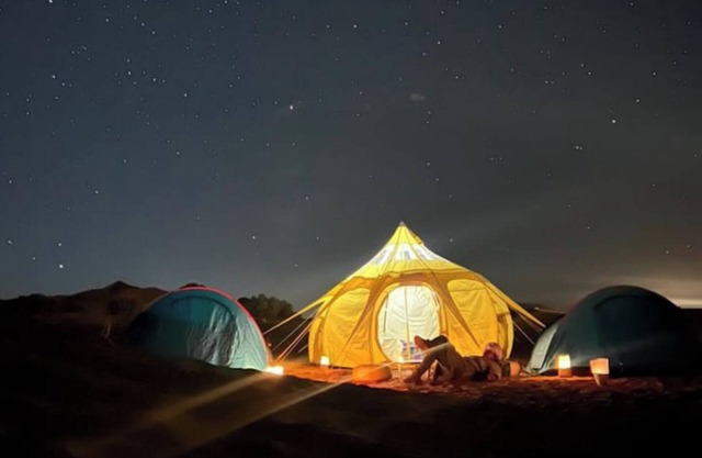 Starry Sky Overnight Nomadic Camping
