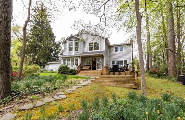 Stay at Luxury Waterfront Home on Deep Water with Private Pier and Gourmet Kitchen Mins to Annapolis