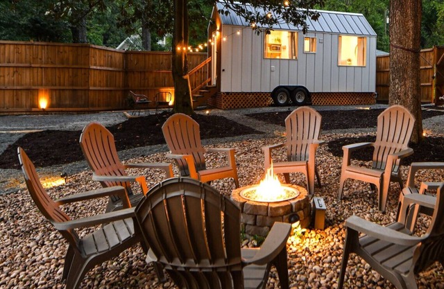Staycation TV Featured "Magnolia Mini" Tiny Home in Downtown Norcross, Atlanta