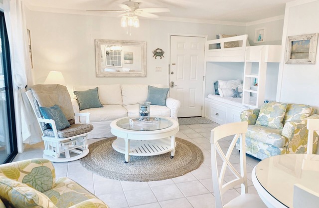 Steps to 30A & beach with all the comfort of home including a washer & dryer!