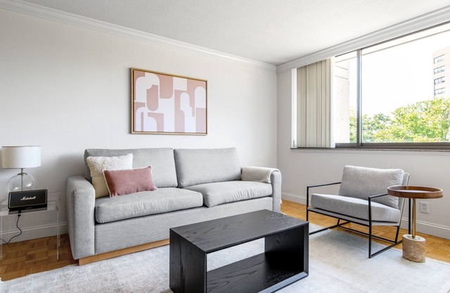Striking Symphony 1BR w/Doorman, near T Stop & MFA, by Blueground