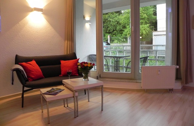 Studio apartment "Garden I", underground parking, balcony, central, clinic on foot (EK/OSK)