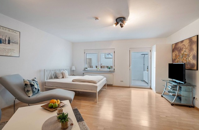 Studio Apartment 'Wohlfühloase' with Private Terrace and Wi-Fi