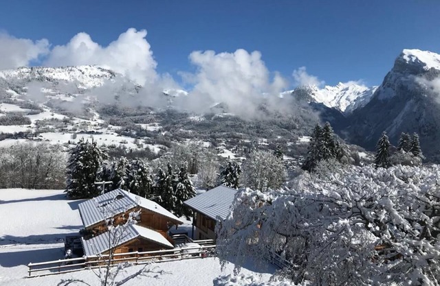 Studio at the foot of the gondola and ski slopes