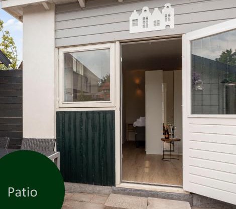 Studio Baarn with patio, airco, pantry, bedroom, bathroom, privacy - Amsterdam, Utrecht