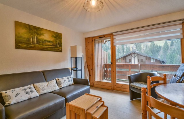 Studio Cosy à Morzine - 4 Pers, Navette Proche, Garage, Balcon, Linge Inclus