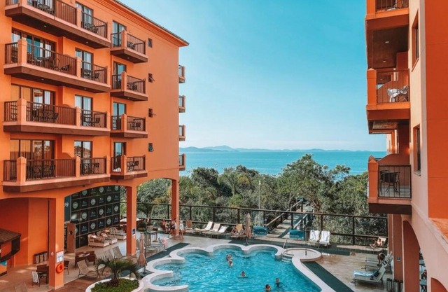 Studio em Jurerê em hotel a beira-mar