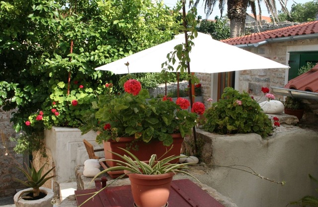 Studio flat with terrace Vrboska, Hvar (AS-4601-a)