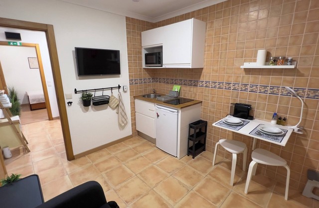 Studio for two guests with patio/terrace, air conditioning and wifi
