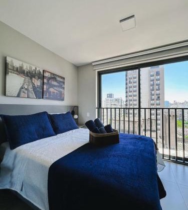 Studio GO24 POA - Moinhos - Rooftop with Pool