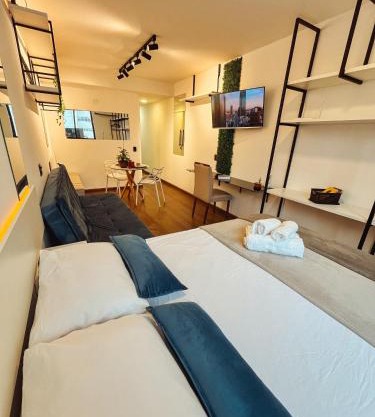 Studio New York - Apto Completo na Av Rio Branco