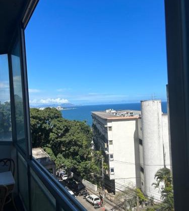 Studio Red Vidigal com Varanda, Vista Mar e Hidromassagem