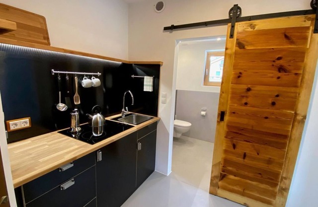 Studio, shower, WC, balcony - Waldruh