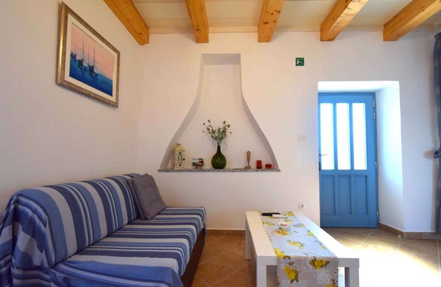 Studio with air conditioning in a stone house