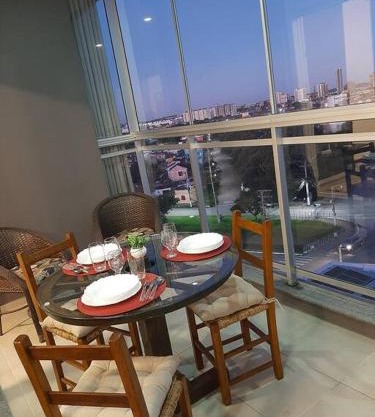 Studio Xavante 615A - com garagem, portaria 24h e uma vista linda!