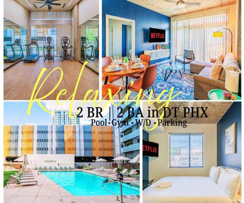 Stunning 2BD - Central DT- Gym, Pool, Parking Sleep8