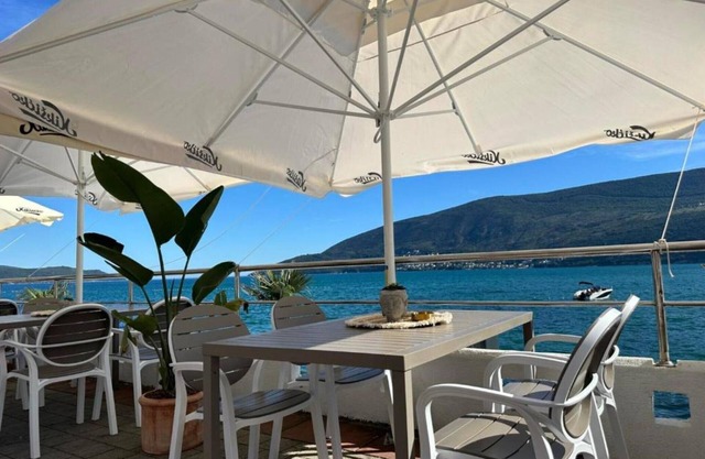 Stunning Beachfront Stay in Herceg Novi - One Bedroom Apartment B