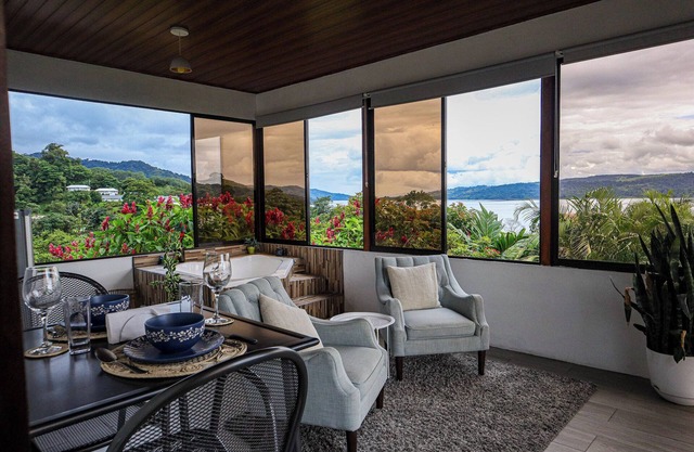 Stunning Volcano & Lake View Oasis with Scenic Tub