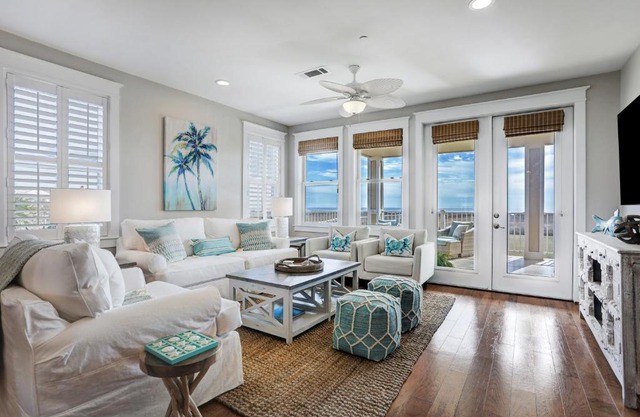 STUNNING Designer BEACHFRONT With TRIPLE WATER VIEWS OF OCEAN, LAKE, BAY!