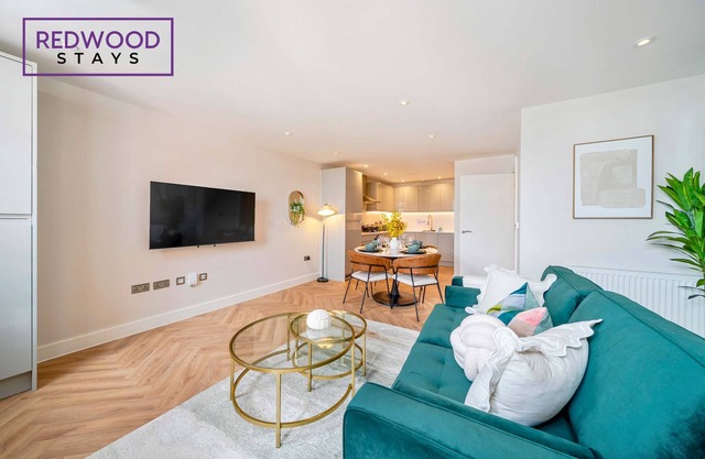 Stunning Flat, Hi-Speed WiFi, 55 Inch 4K TV