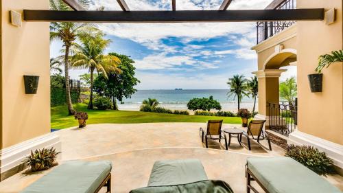 Stunning Luxury Mansion in Playa Flamingo with Six Bedrooms and Beachfront Access