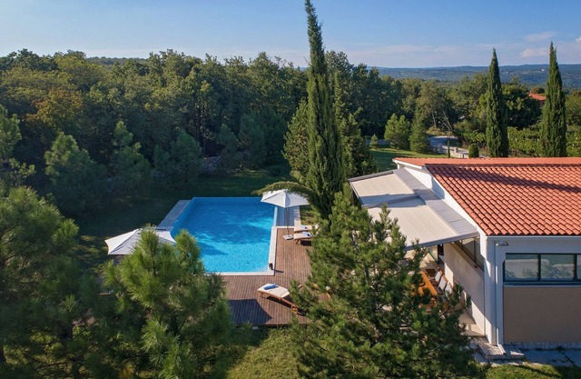 Stunning modern villa with private pool, near Pula, Croatia