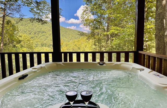 Stunning Mtn View Retreat w/Kids' Treehouse, Hot Tub, Video Wall & Pool Table.