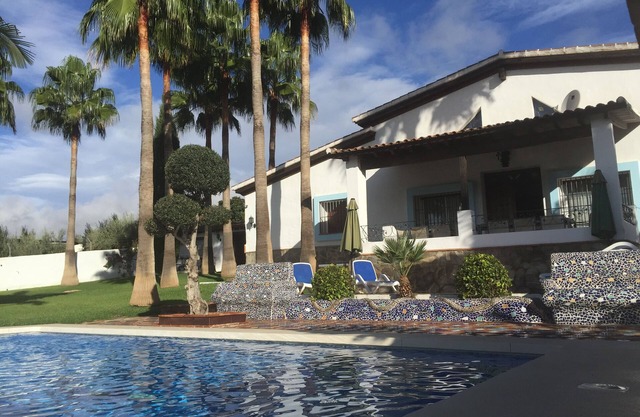 Stunning, private villa with beautiful pool, gardens & views