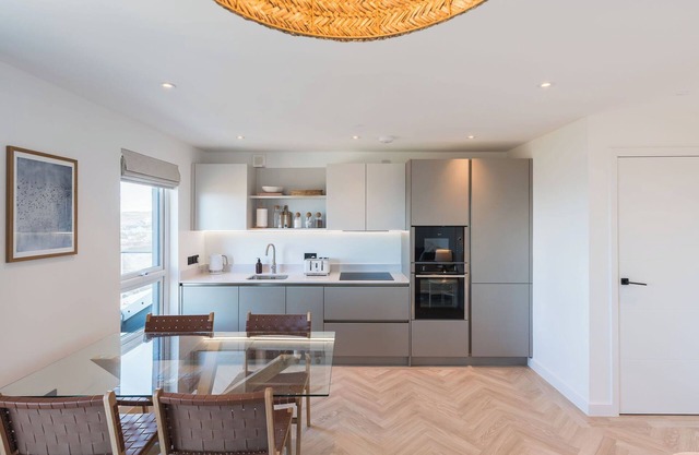 Stunning sea views across the Anglesey coastline from your luxury penthouse apartment